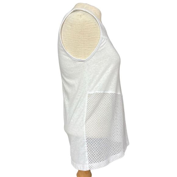 LORNA Jane 'No. 1 Tank' Slub Knit Top, White, M - Picture 9 of 14